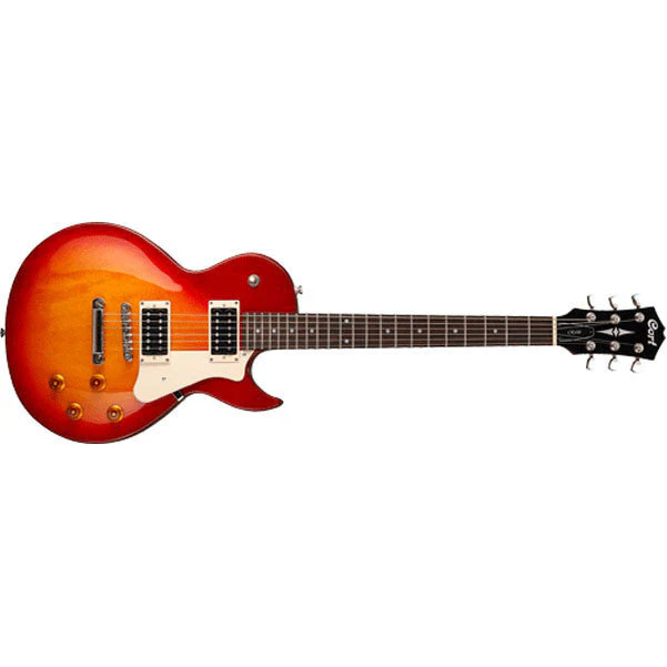 Cort CR100 Les Paul Style Electric Guitar Standard Guitar Bundle with Amplifier, Tuner, Cable and Polishing Cloth - Image 3