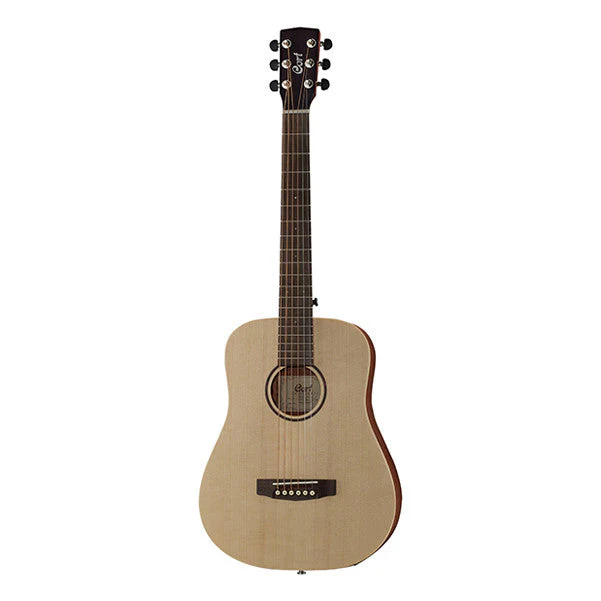 Cort Earth Mini Adirondack Dreadnought Electro Acoustic Guitar - Open Pore
