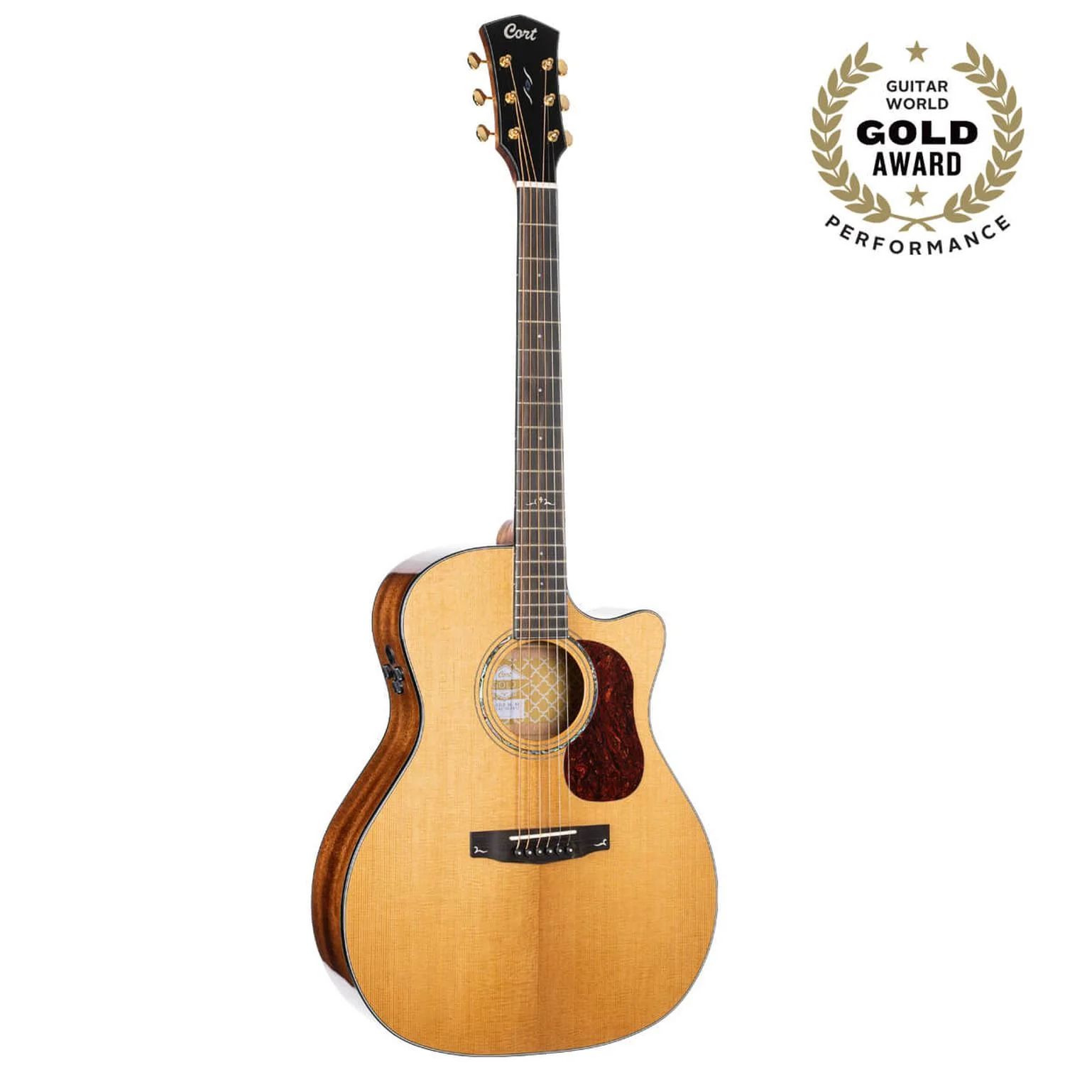 Cort GOLD-A6 Electro Acoustic Guitar with Case