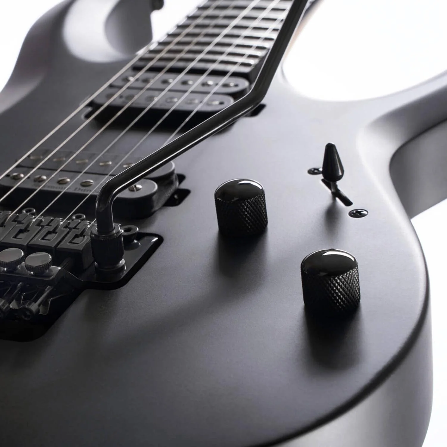Cort X500 Menace 6 String Electric Guitar - Black Satin - Image 7
