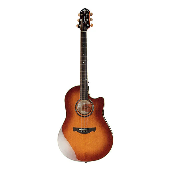 Crafter WB-700 CE Cutaway Electro Acoustic Guitar - Vintage Burst