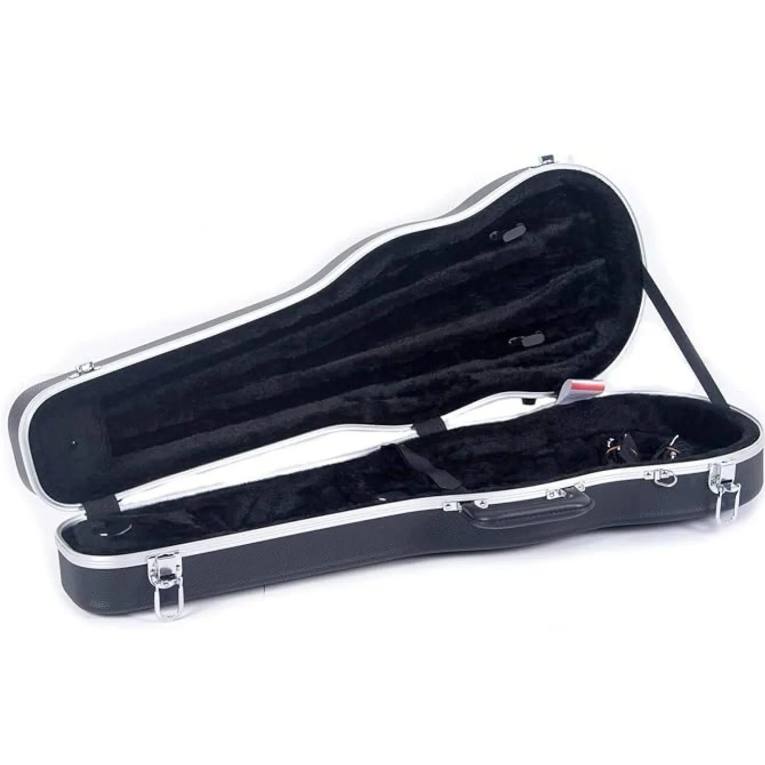 Crossrock CRA860SVFBK 4/4 Violin Case - Black - Image 2