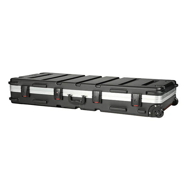 Crossrock CRA861KBK Keyboard Hard Case with TSA Lock and Wheel
