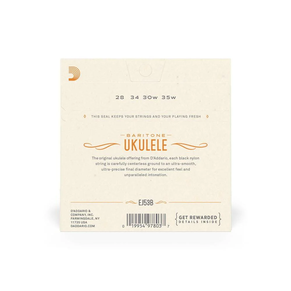 D'Addario EJ53B Baritone Ukulele String Set - Image 3