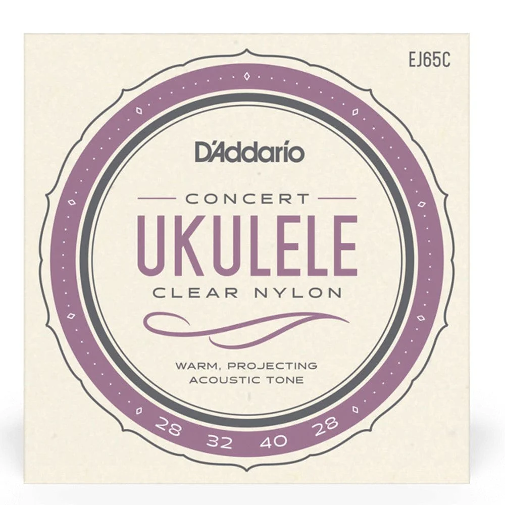 D'Addario EJ65C Ukulele Strings - Pro-Art̩ Custom Extruded Nylon