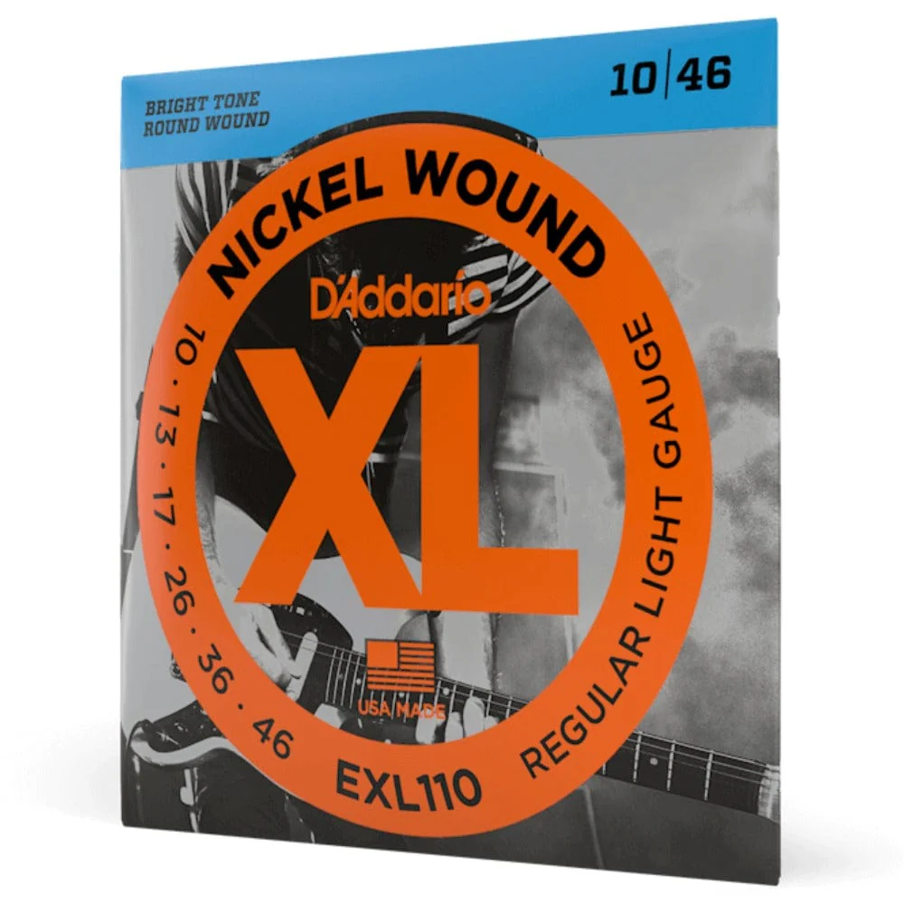 D'Addario EXL110 Electric Guitar Strings, Nickel, Regular Light - 0.10-0.46 - Image 2