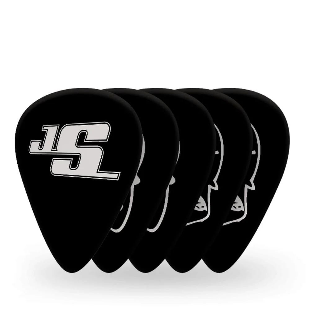 D'Addario Joe Satriani Signature Guitar Picks Black- Pack of 10 - Image 3