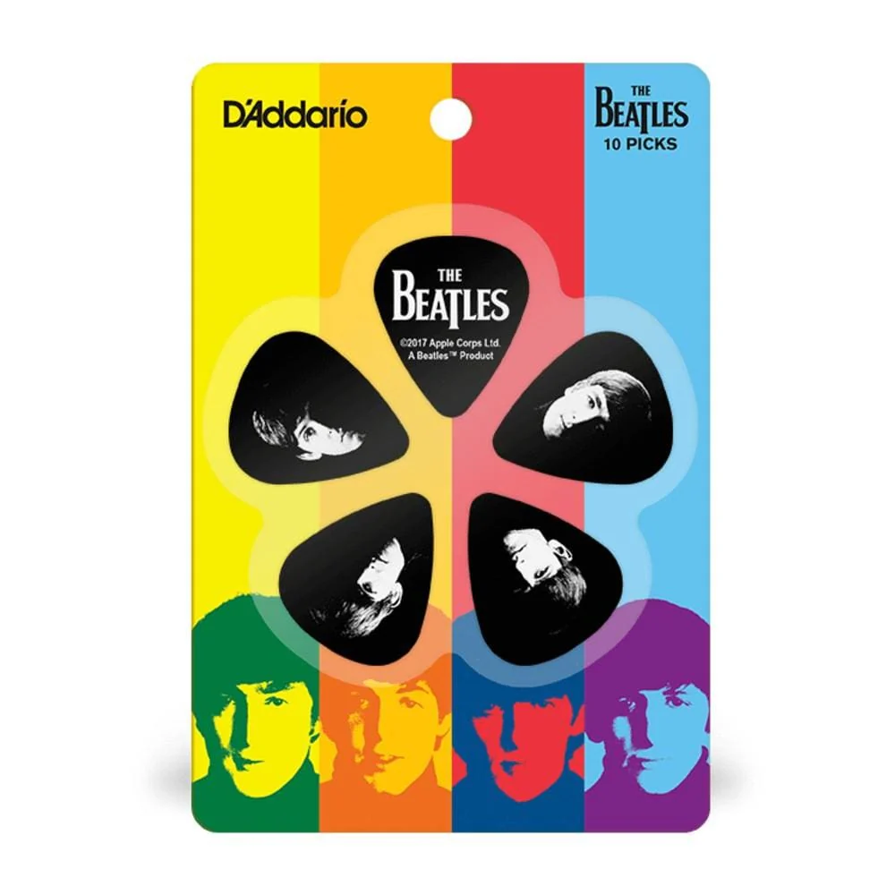 D'Addario Meet The Beatles Guitar Picks- Pack of 10
