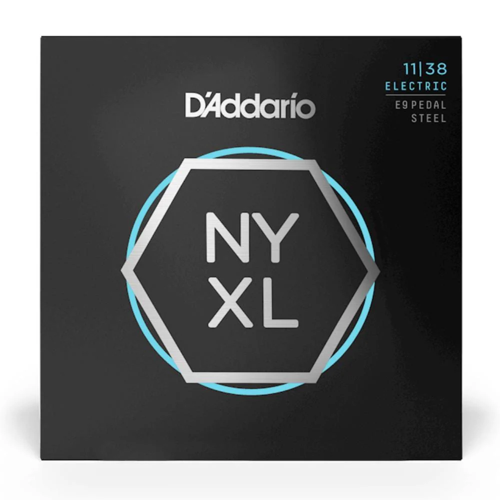 D'Addario NYXL1138PS E9th Pedal Steel Regular Light Electric Guitar String Set