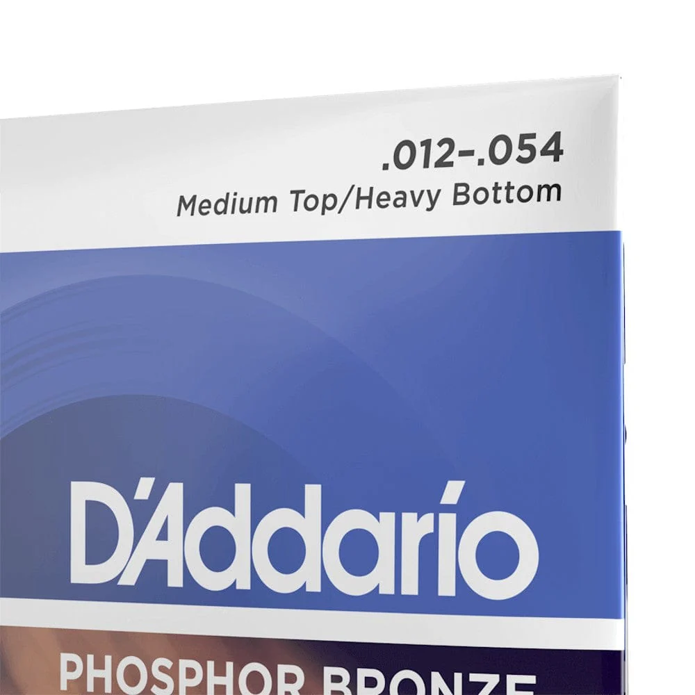 D'Addario Phosphor Bronze 12 String Acoustic Guitar String Set - Image 4