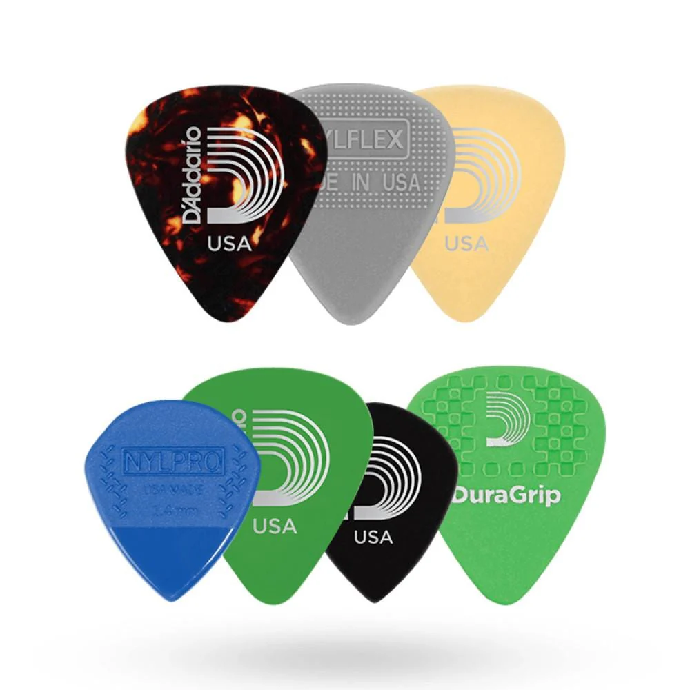 D'Addario Variety Pack Guitar Picks - Pack of 7