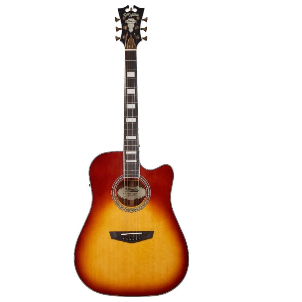 D'Angelico DAPD500ITBAPS Premier Bowery Electro Acoustic Guitar