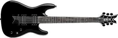 Dean VN1.7 Vendetta String Solid-Body Electric Guitar Classic Black