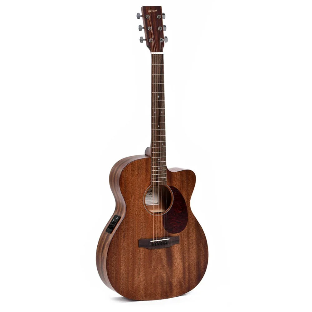 Ditson 000C-15E 6 String Electro Acoustic Guitar - Natural