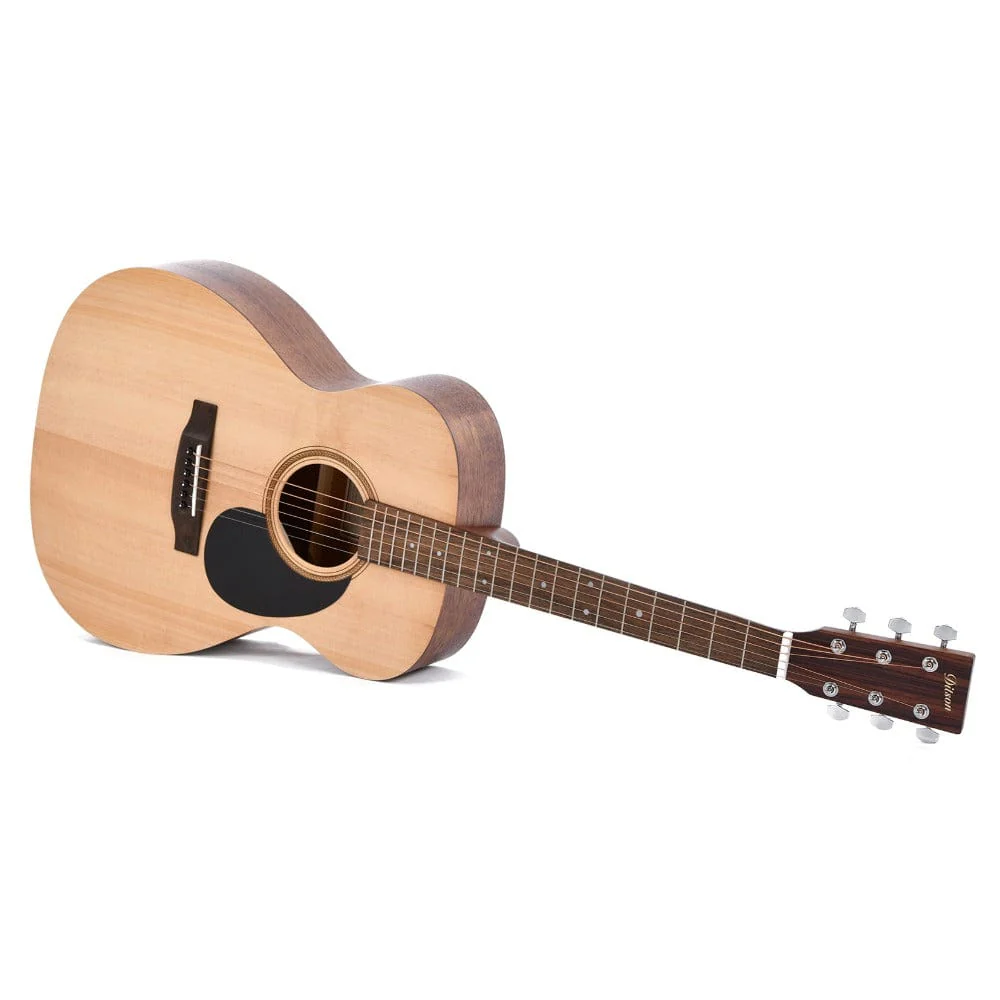 Ditson 000C-15E 6 String Electro Acoustic Guitar - Natural - Image 4