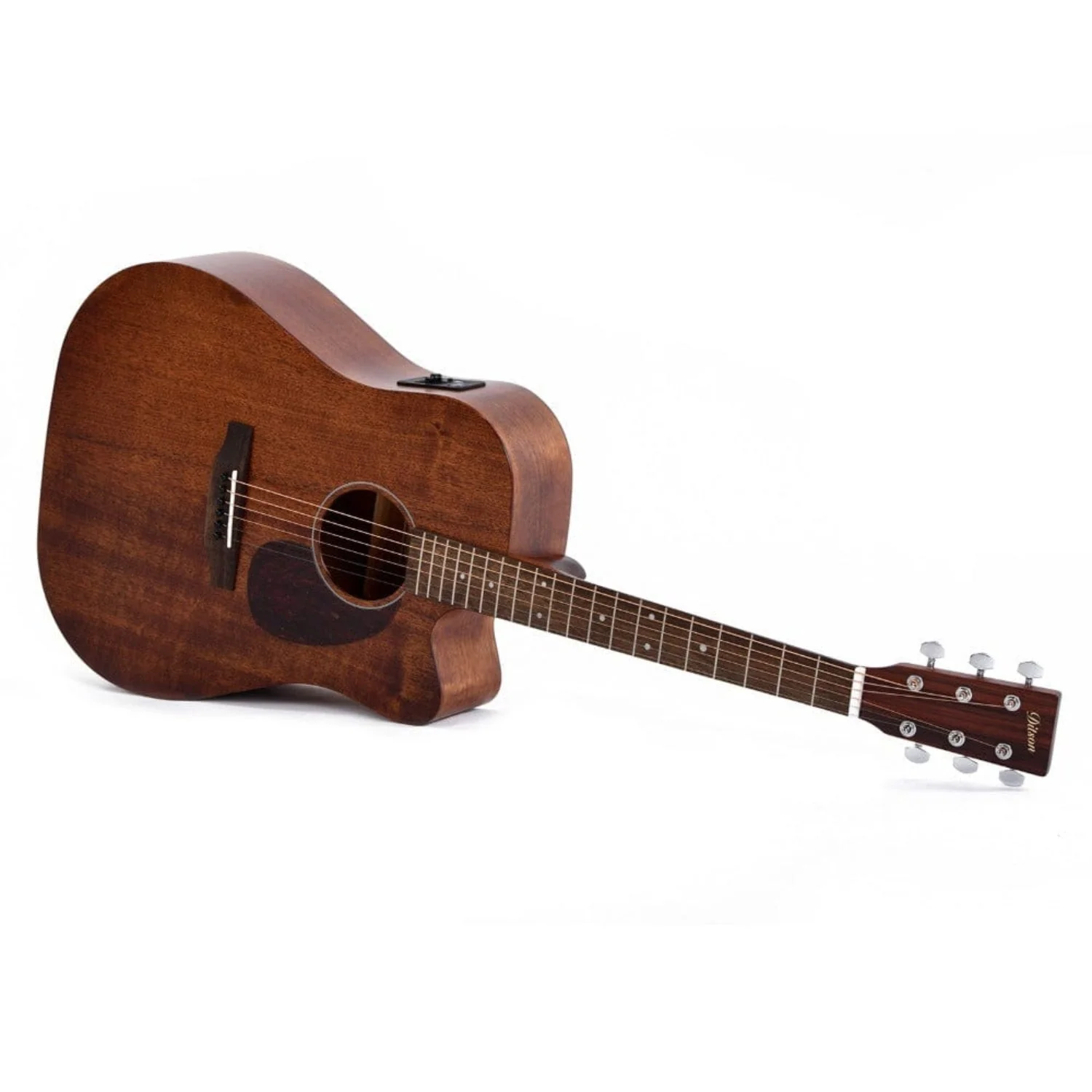 Ditson D-15 AGED 6 String Acoustic Guitar - Mahogany - Image 4