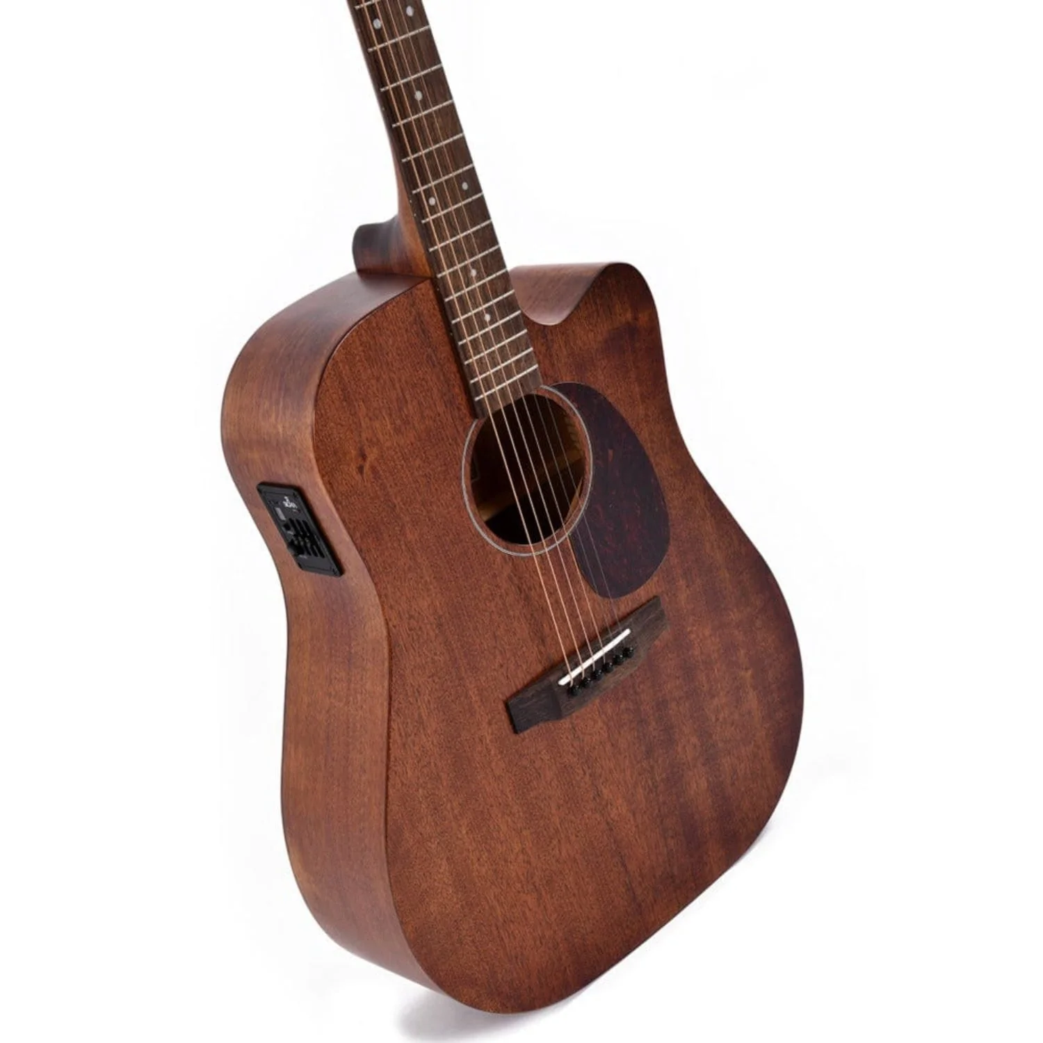 Ditson D-15 AGED 6 String Acoustic Guitar - Mahogany - Image 6