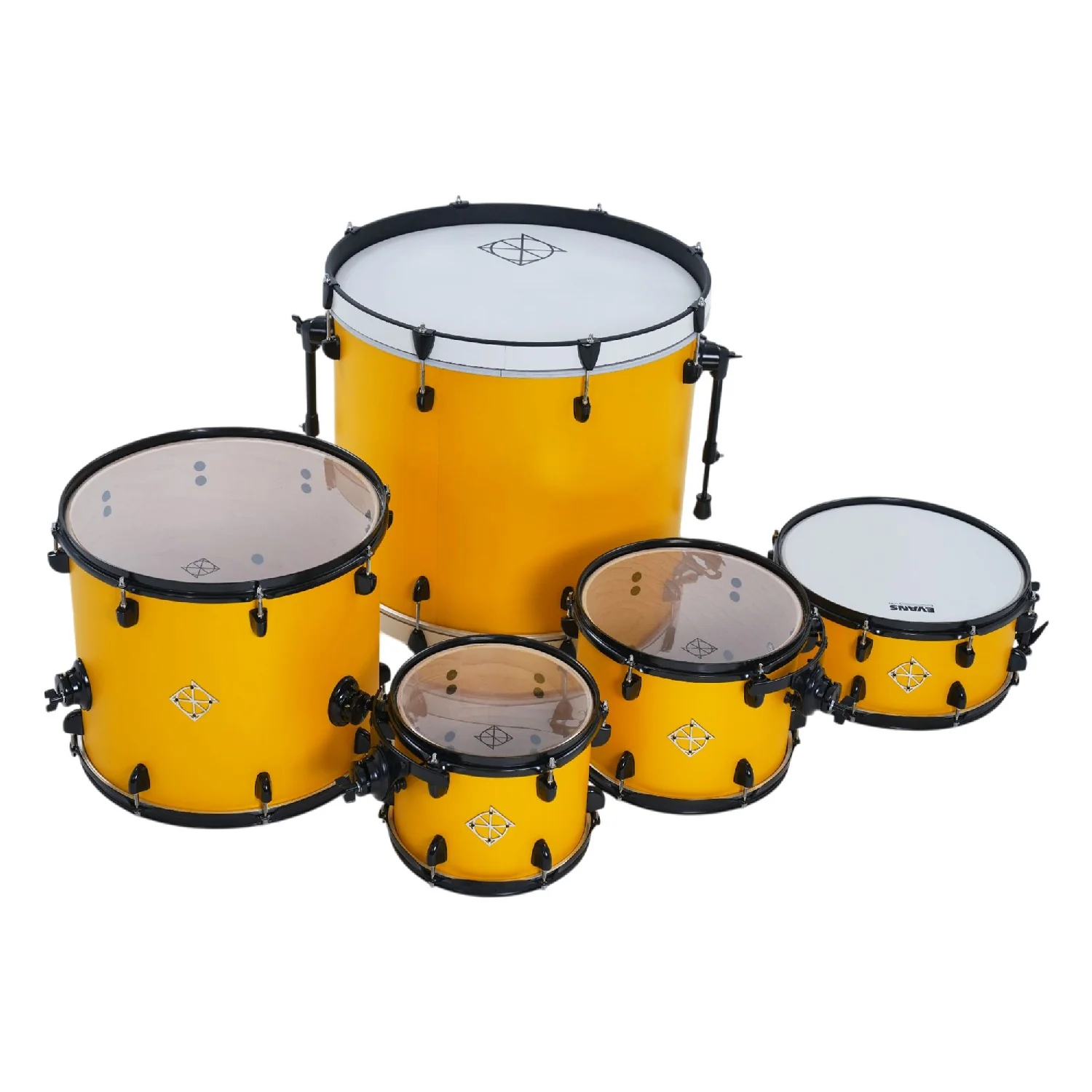 Dixon Fuse 5 Piece Maple Gloss Acoustic Drum Kit - Image 36