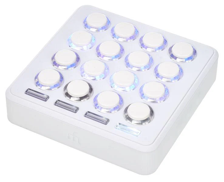 DJ Techtools Midi Fighter 3D limited white