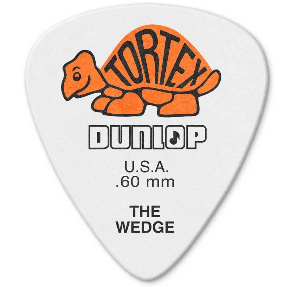 Dunlop 424P Tortex Wedge Guitar Picks - Pack of 6 - Image 4