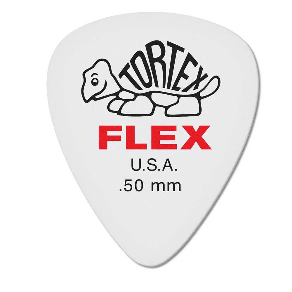 Dunlop 428P Tortex Flex Standard Guitar Picks - Pack of 12