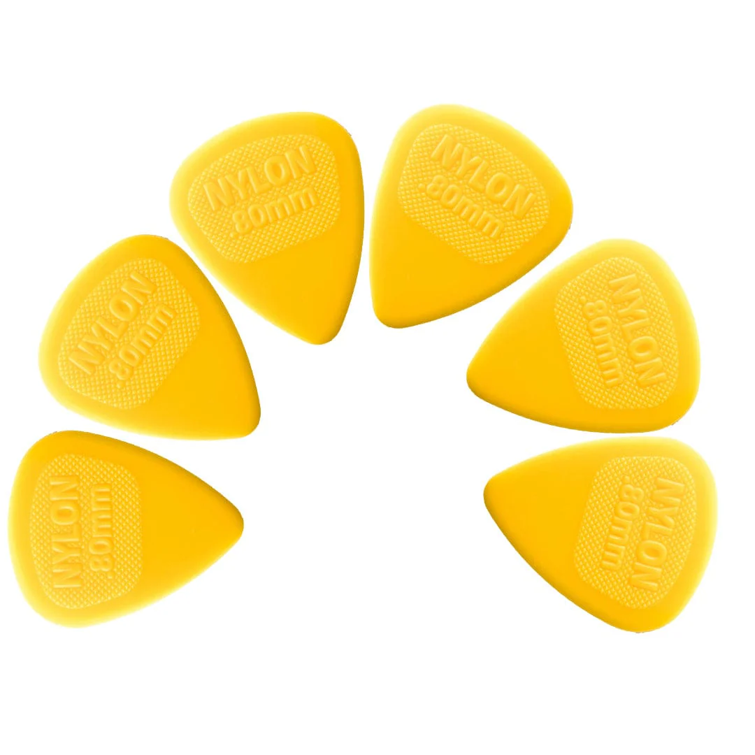 Dunlop 443R Nylon MIDI Standard Guitar Picks - Pack of 6