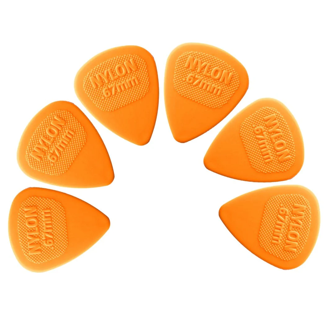 Dunlop 443R Nylon MIDI Standard Guitar Picks - Pack of 6 - Image 3