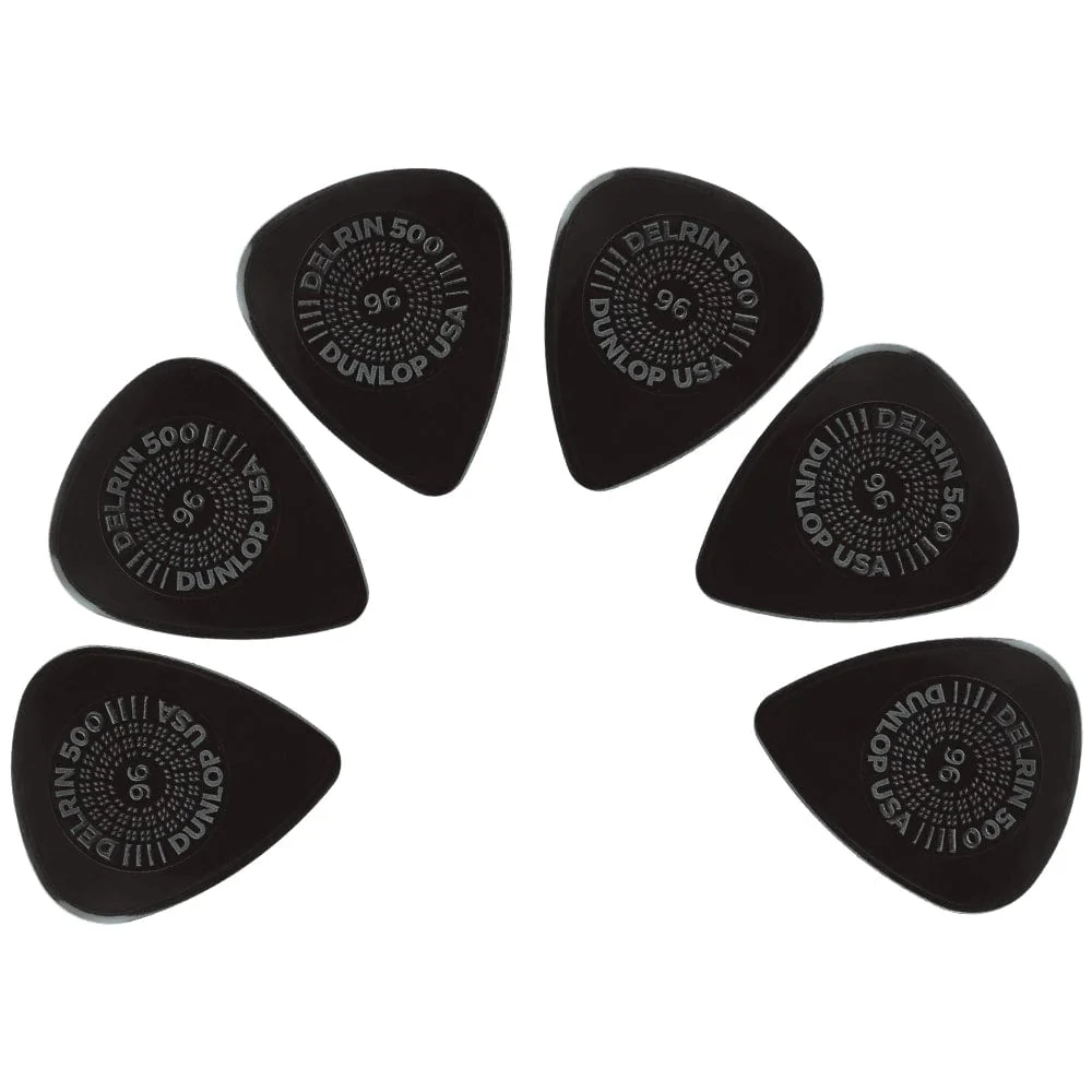 Dunlop 450R Prime 500 Grip Delrin Guitar Picks- Pack of 6 - Image 7