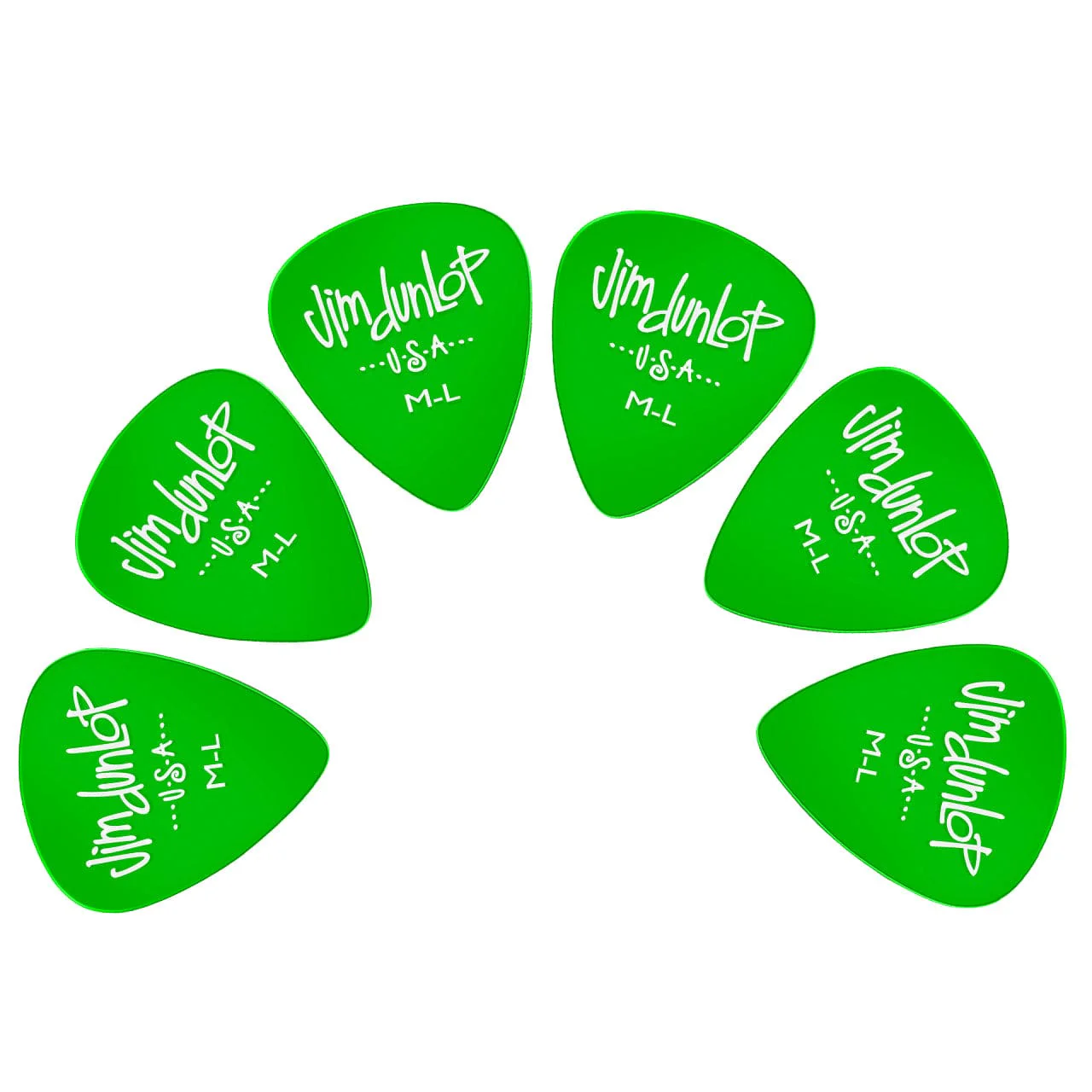 Dunlop 486 Gels Guitar Picks - Pack Of 6 - Image 3