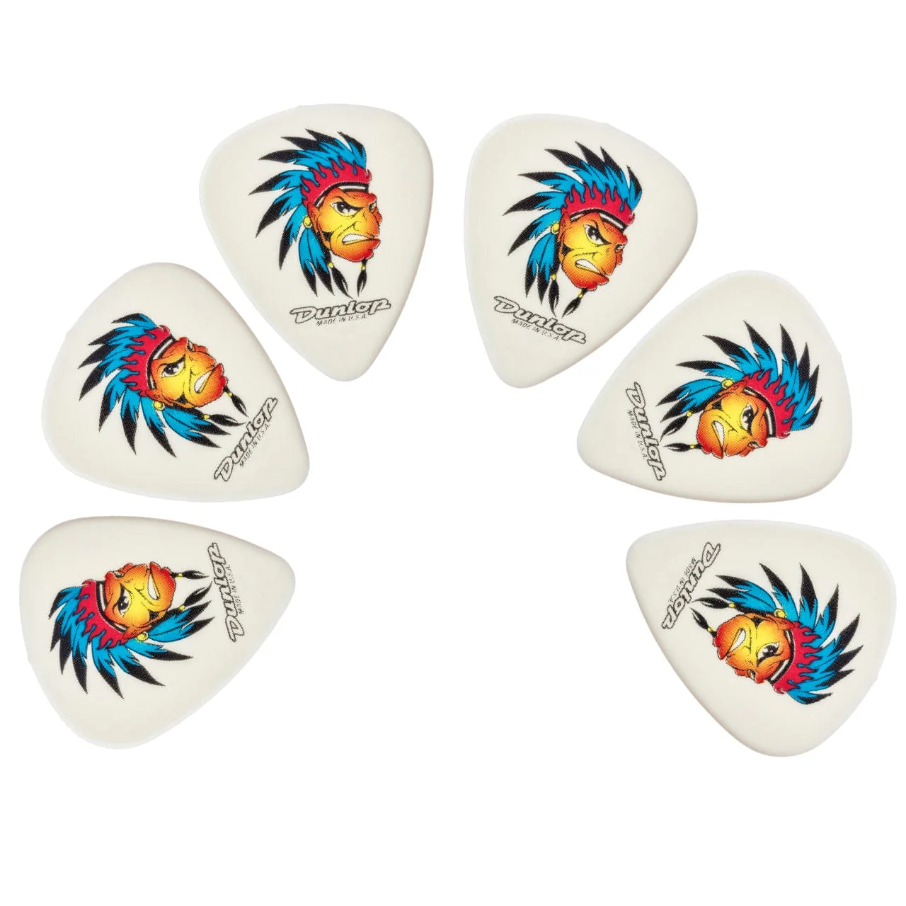 Dunlop BL04R Alan Forbes Chief Guitar Picks - Pack of 6
