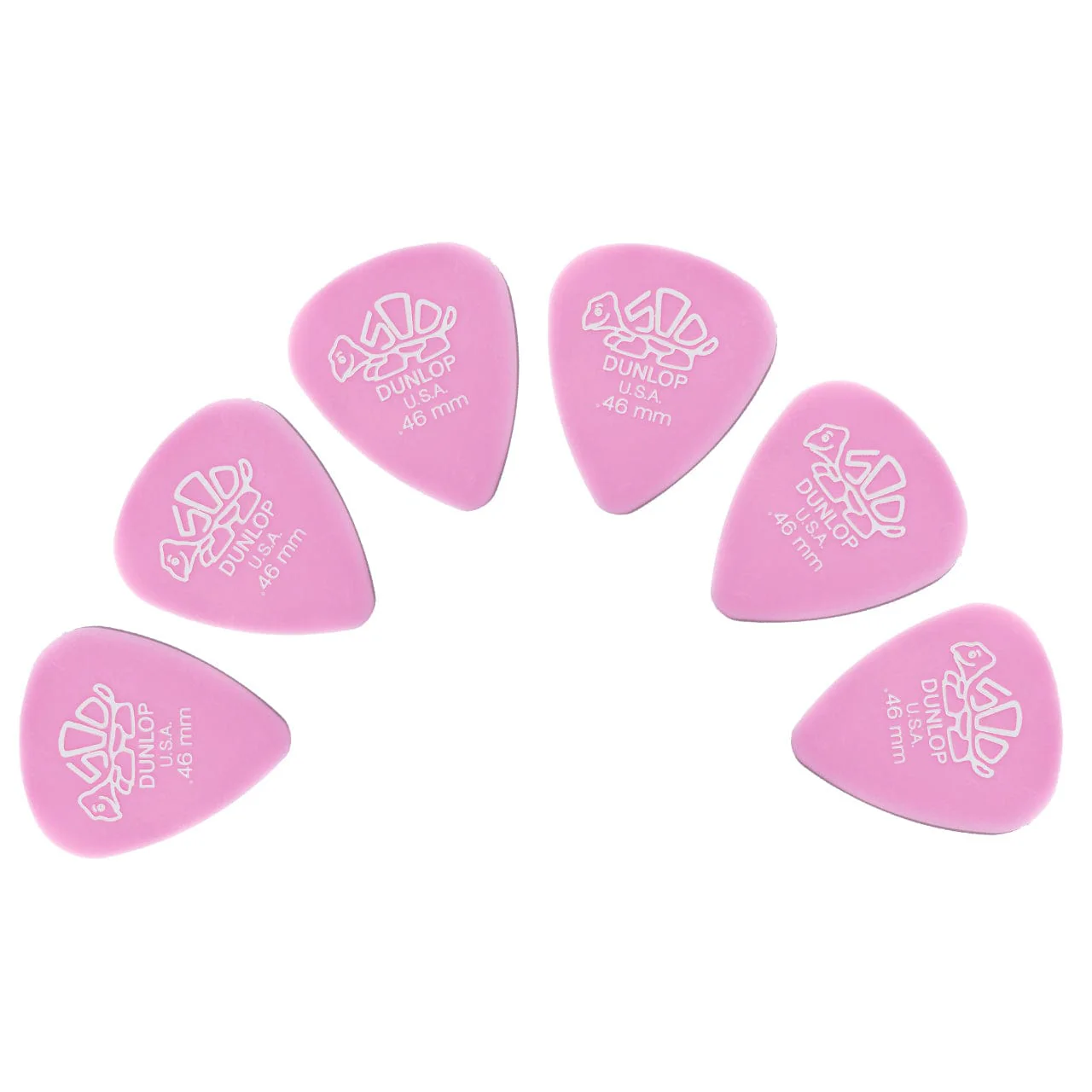 Dunlop 41R Derlin 500 Series Guitar Pick - Pack of 6