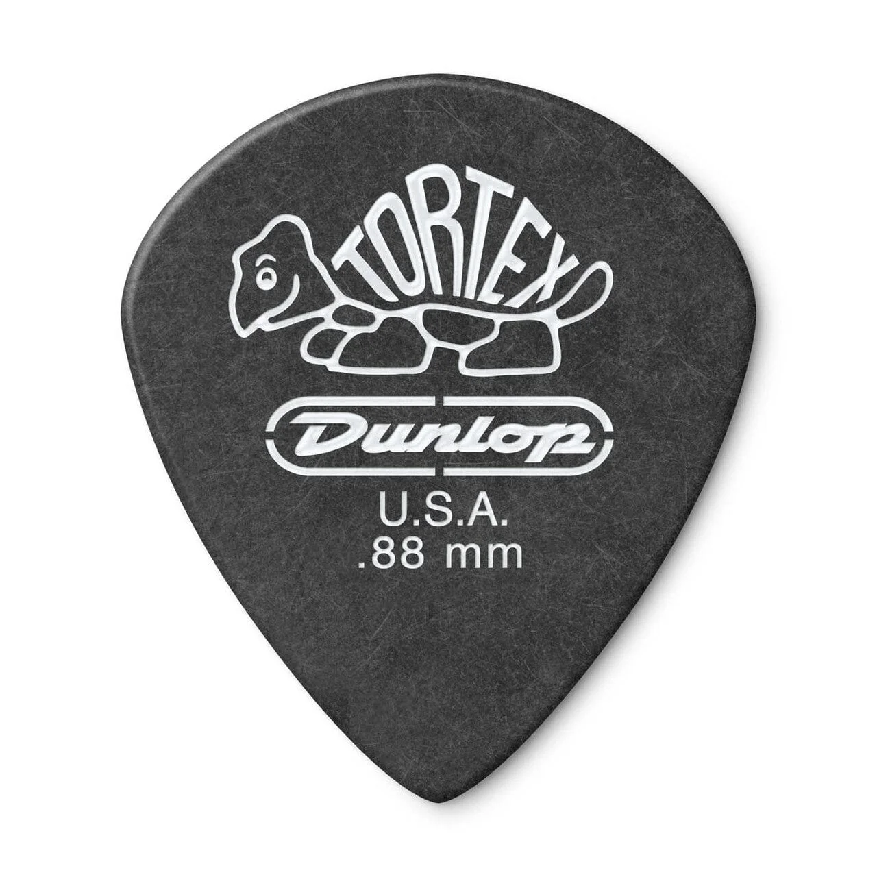 Dunlop 482R Tortex Pitch Black Jazz Guitar Picks - Set of 6 - Image 10