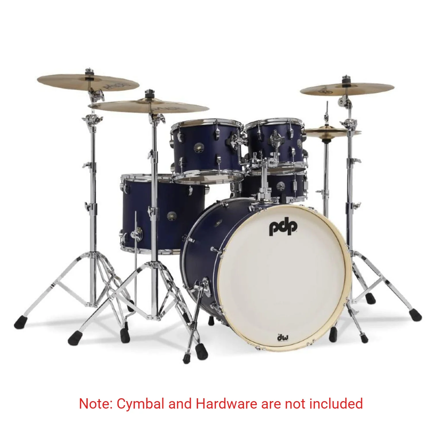 Dw Drum Workshop PDP Spectrum Series 22BD 5-Peice Shell Pack Acoustic Drum Set - Image 10