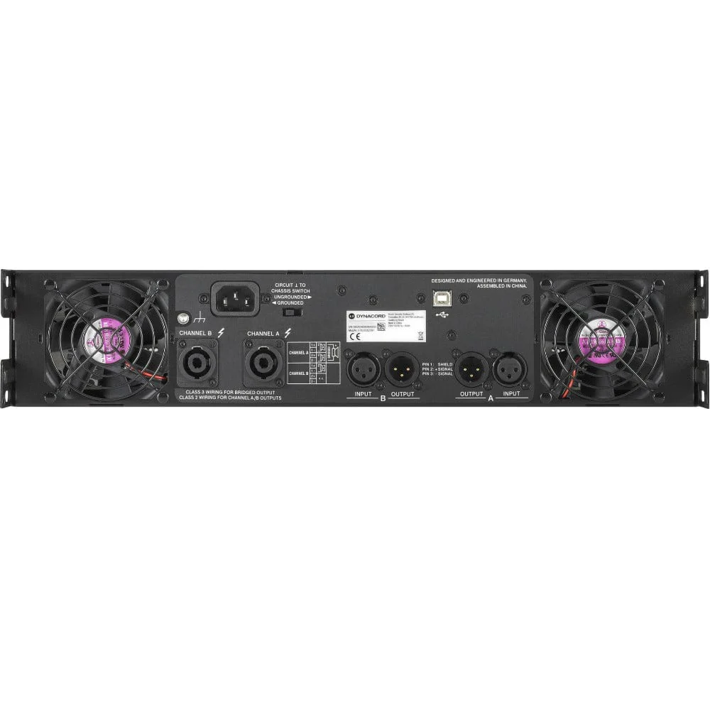 Dynacord L1300FD DSP 2 x 650 w Power Amplifier - Image 5