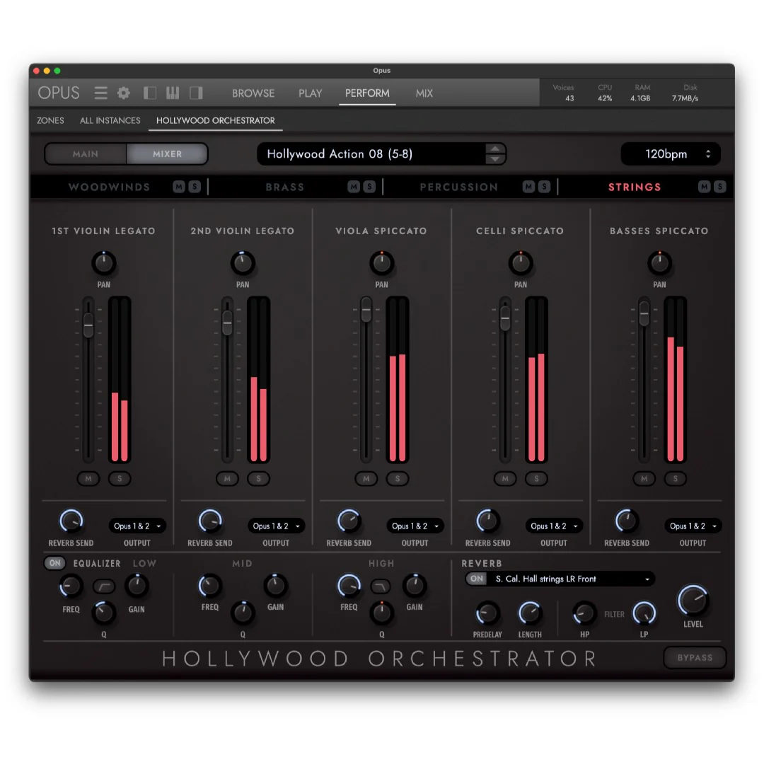 EastWest Hollywood Orchestra Opus Edition Diamond Orchestral Sample Library Bundle – Professional Audio Software & Plugin - Image 5