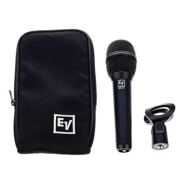 Electro-Voice ND86 Dynamic Vocal Microphone - Black Polyurethane Paint