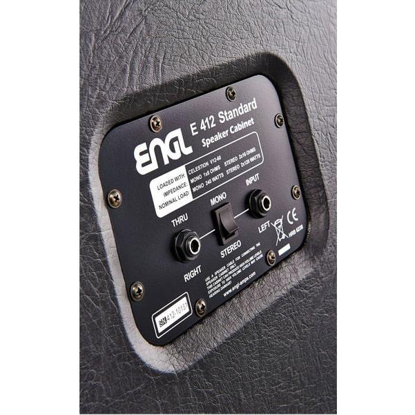 Engl E412SS Guitar Speaker Cabinet - Black - Image 4