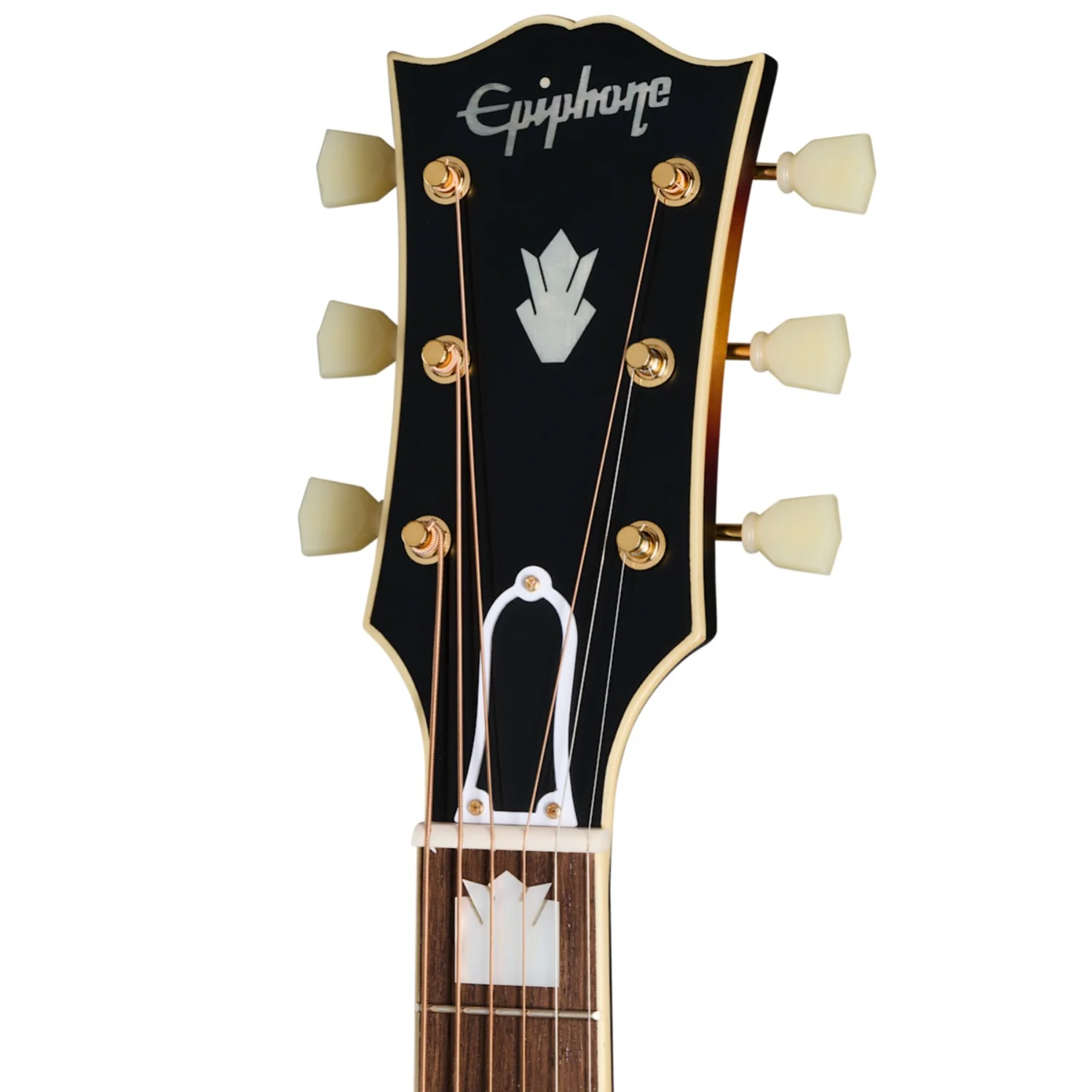 Epiphone 1957 SJ-200 6 String Electro Acoustic Guitar with Hard-Shell Case - Image 11