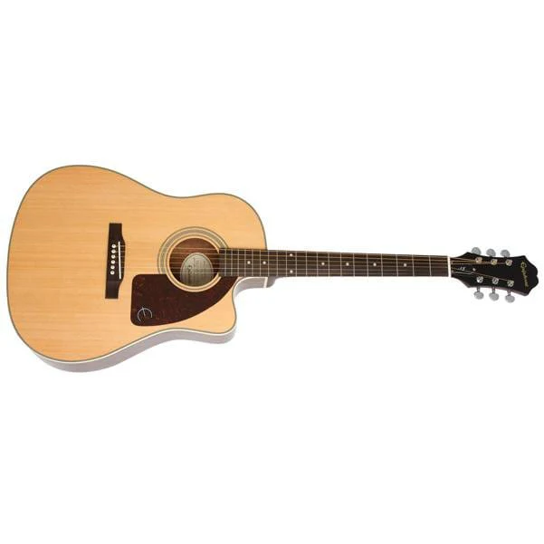Epiphone J-15 EC Deluxe Outfit 6-String Electro Acoustic Guitar With Hard Case