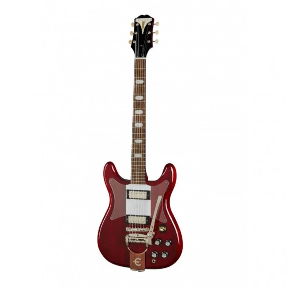 Epiphone Crestwood Custom Tremotone 6 String Electric Guitar - Cherry