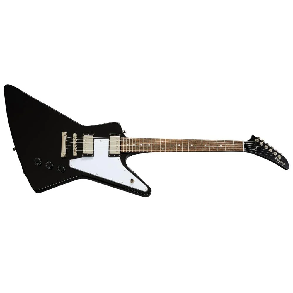 Epiphone Explorer 6 String Electric Guitar - Ebony - Image 2