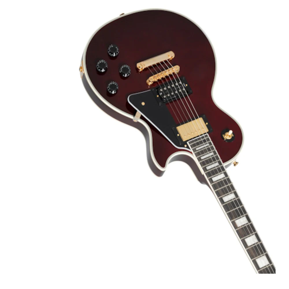 Epiphone Jerry Cantrell Wino Les Paul Custom 6 String Electric Guitar - Image 10