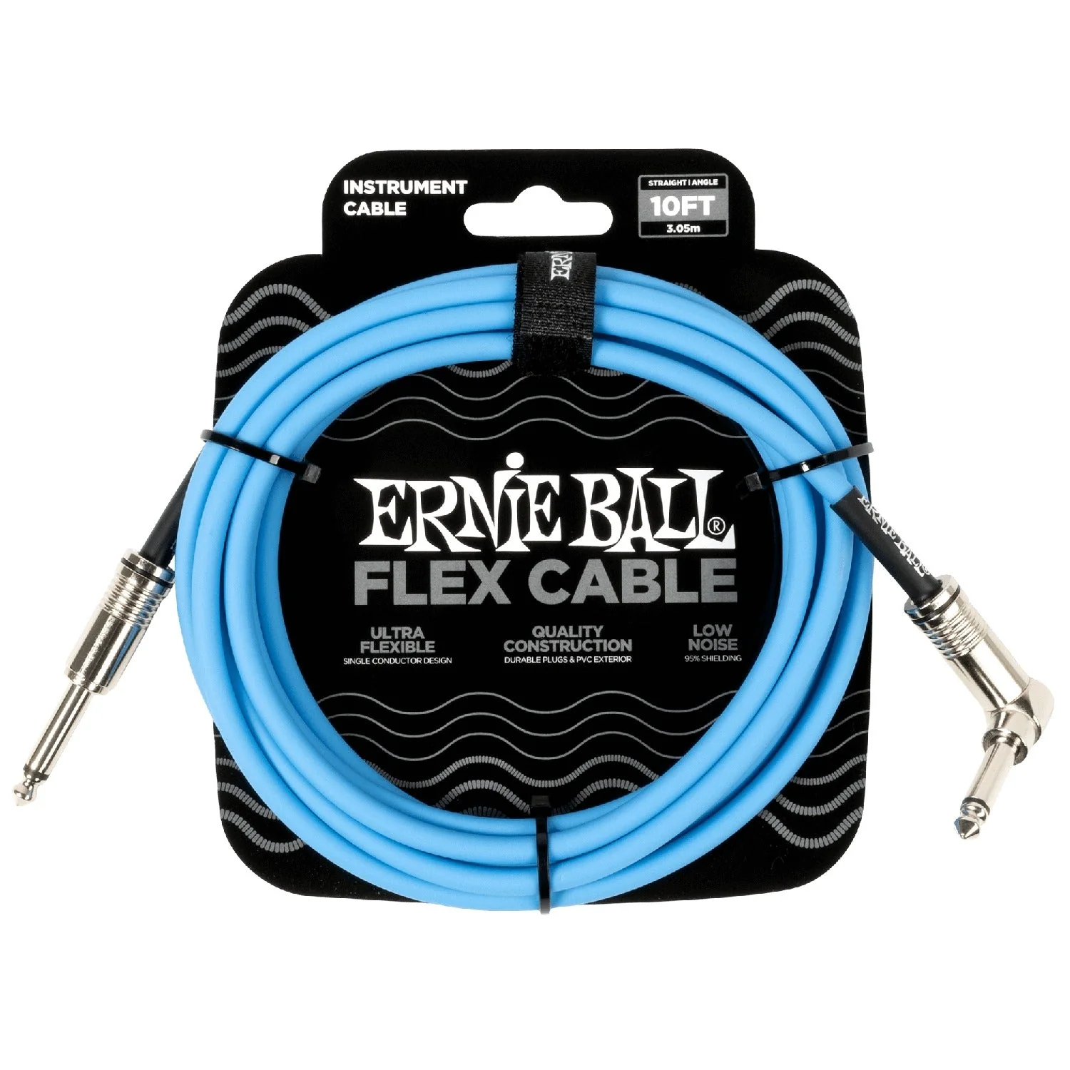 Ernie Ball Flex 10ft Instrument Cable - Image 2