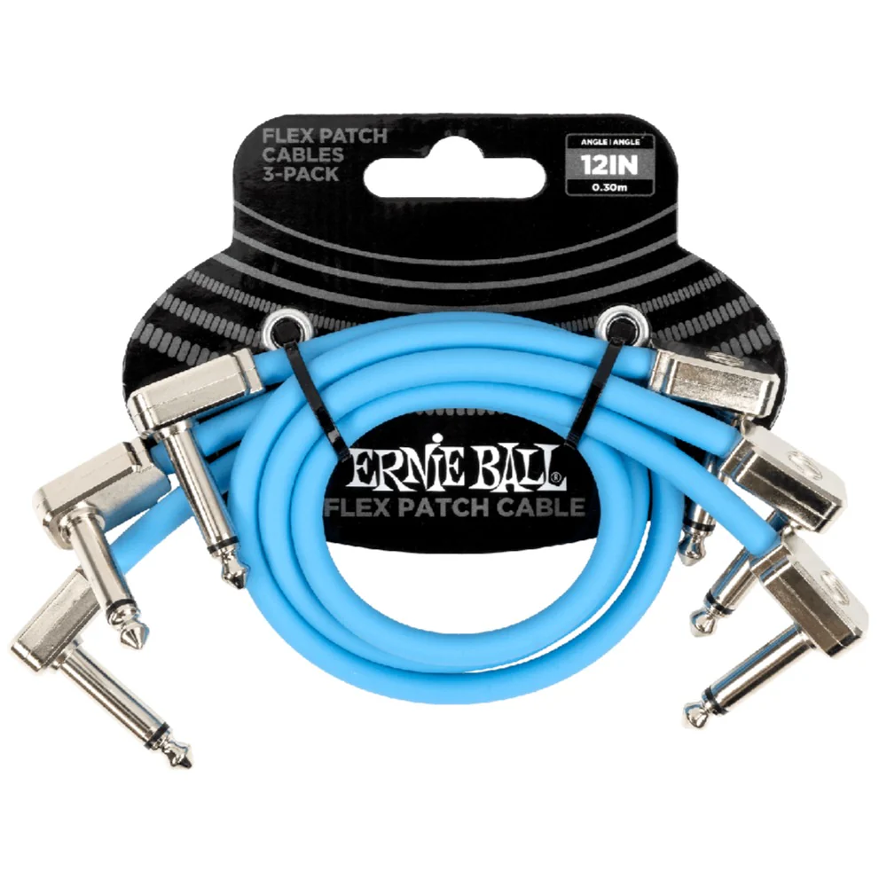 Ernie Ball Flex Patch Cable - Pack of 3 - Image 17