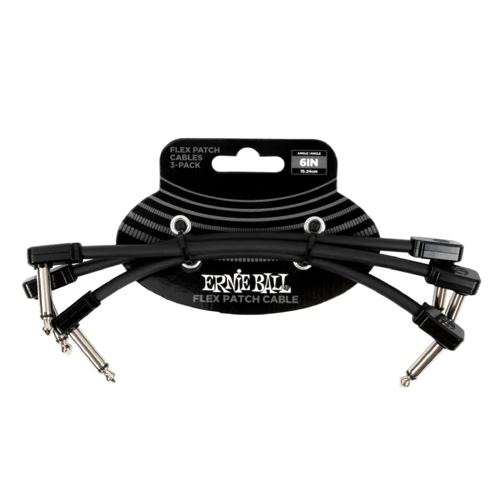 Ernie Ball Flex Patch Cable - Pack of 3 - Image 3