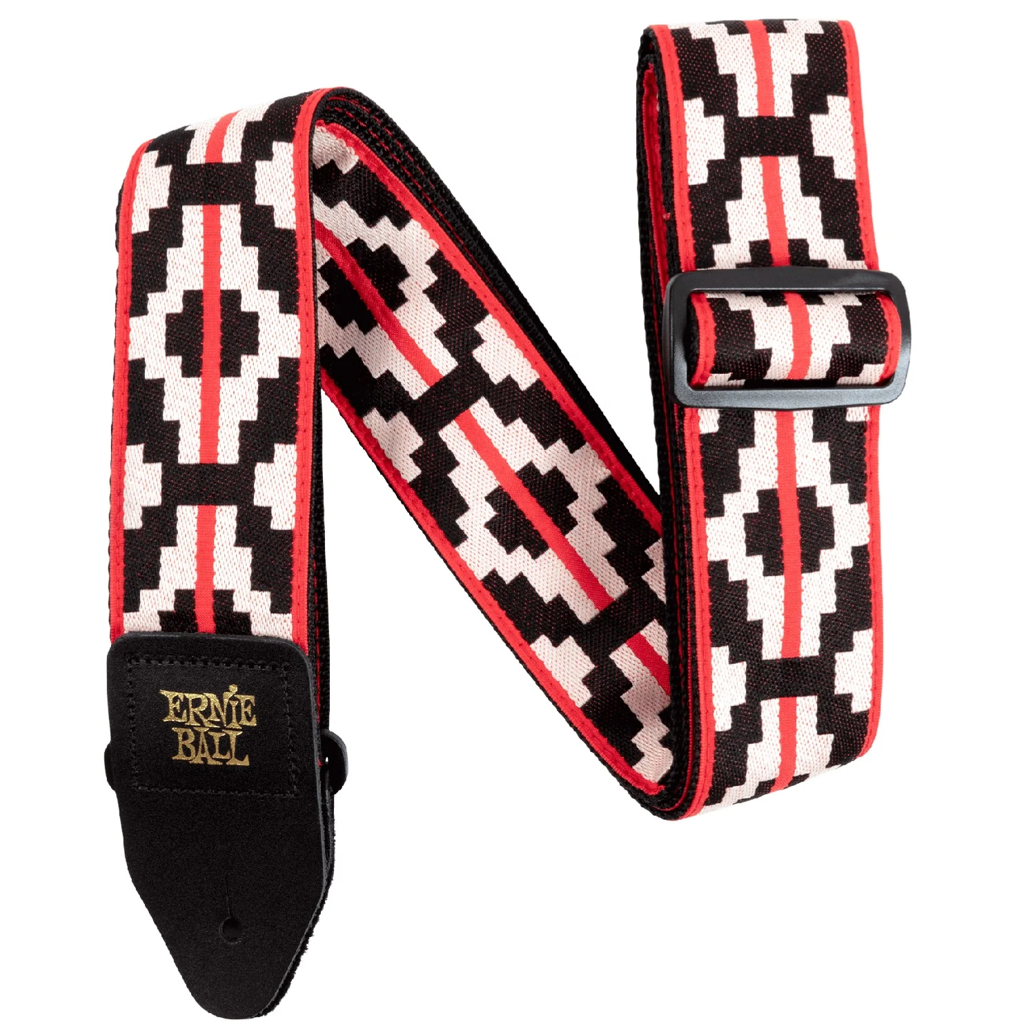 Ernie Ball Jacquard Guitar Strap - Ristra Red