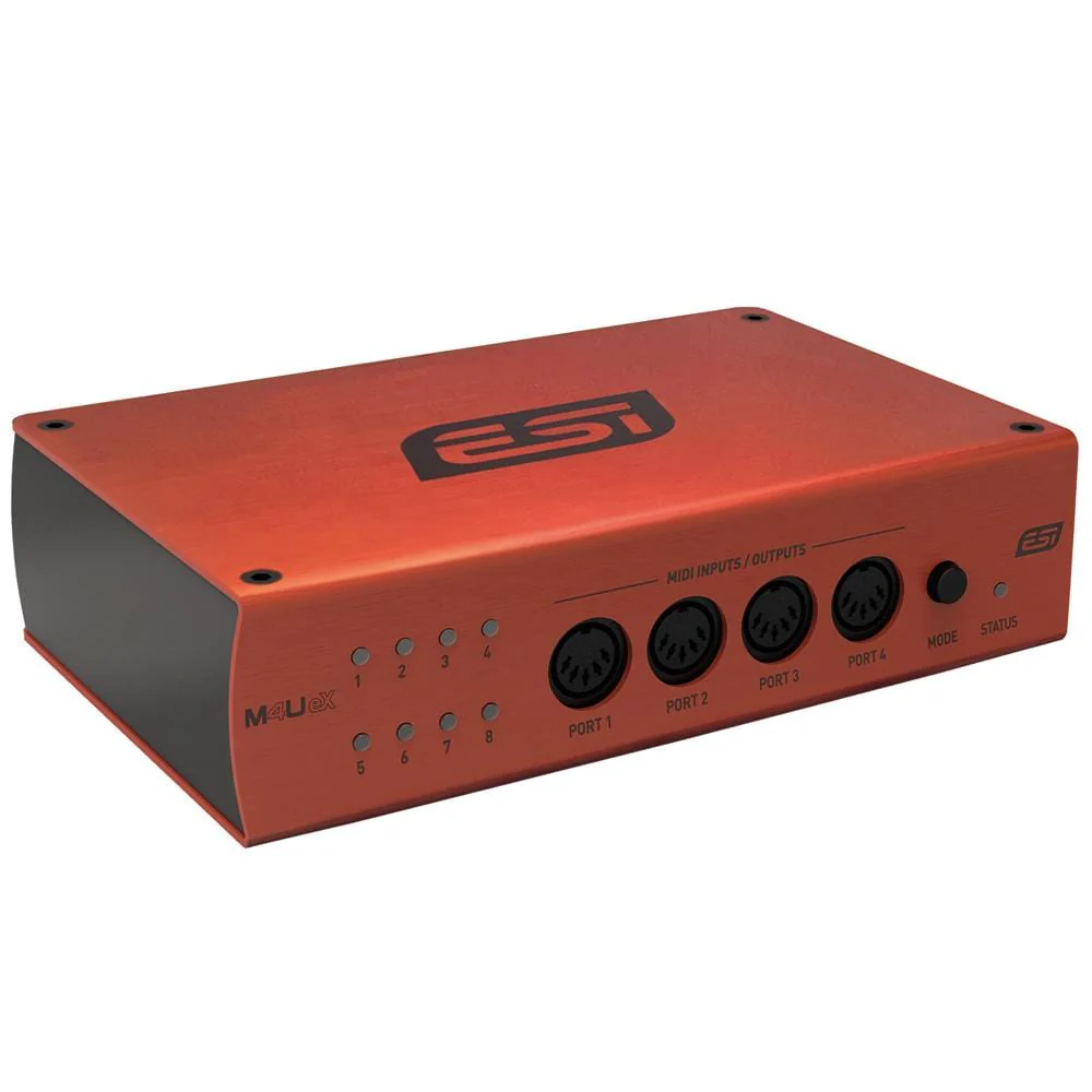 ESI M4U eX 8-Port USB 3.0 MIDI Interface with USB Hub