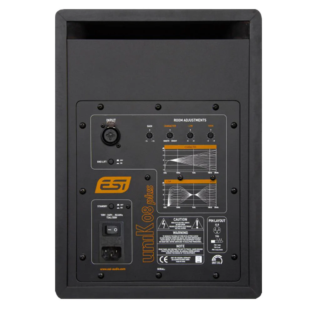 ESI UNIK 08+ Professional Active Reference 8 Inch Studio Monitor- Single - Image 5
