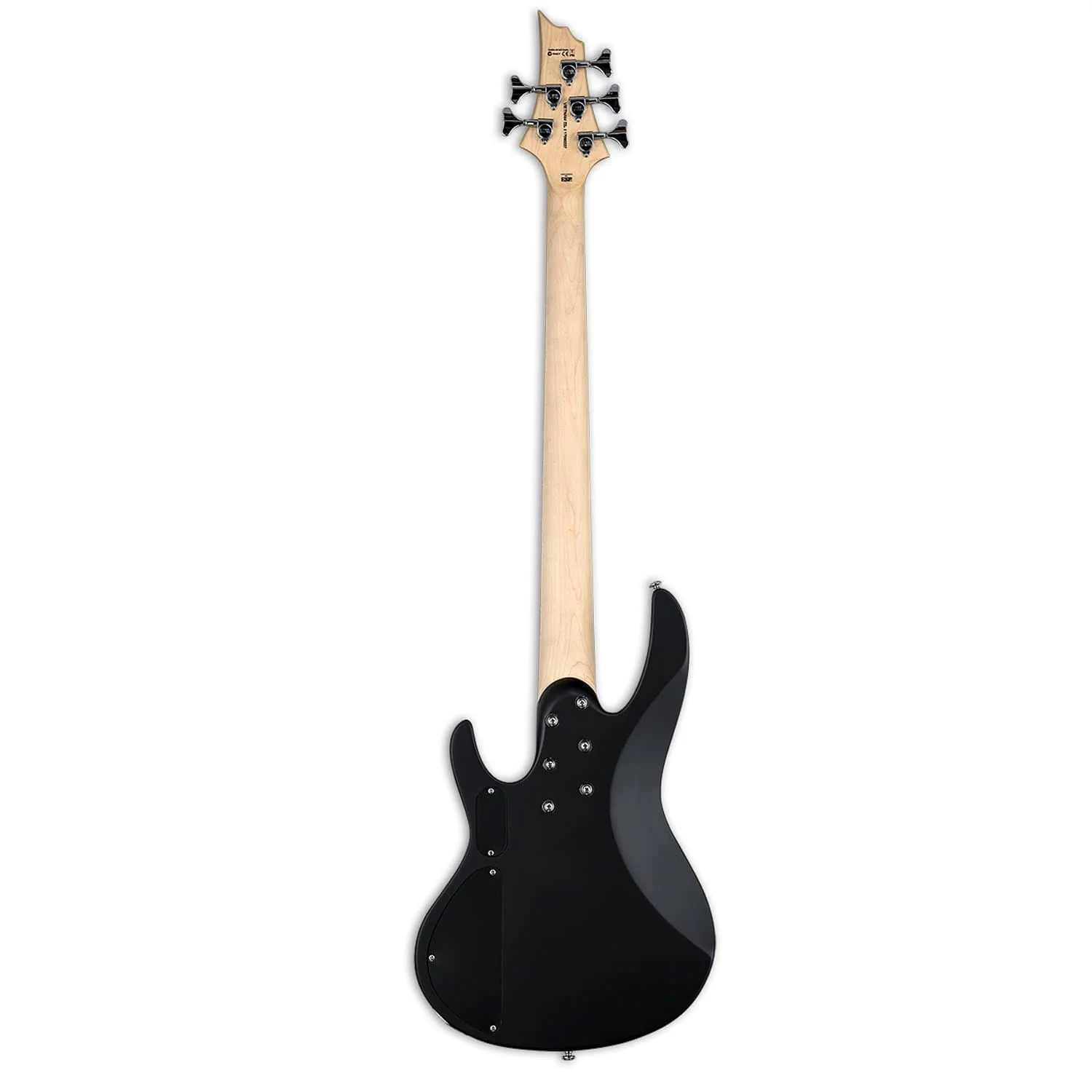 ESP LTD B-15 5-String Electric Bass Guitar - Black Satin - Image 3