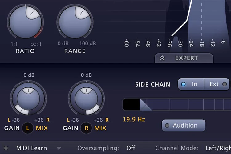 FabFilter Pro-G Gate β Professional Audio Software & Plugin - Image 4